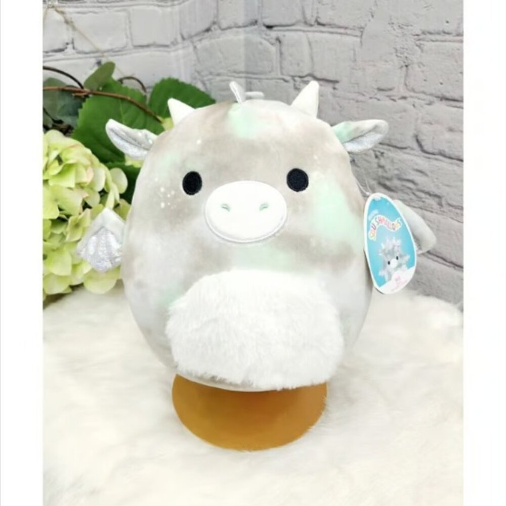 Squishmallows Will Fuzzy Belly Dragon Squad 8" Plush 2021 NWT